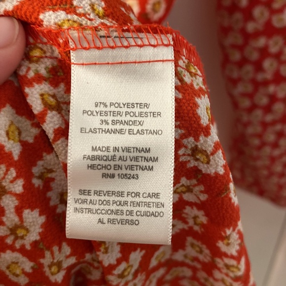 Soul Cake Long Sleeve Ditsy Floral Dress Size M - Picture 5 of 5